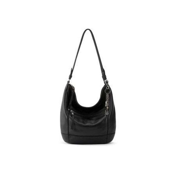 The Sak Sequoia Leather Hobo Bag black handbag purse - Picture 1 of 10